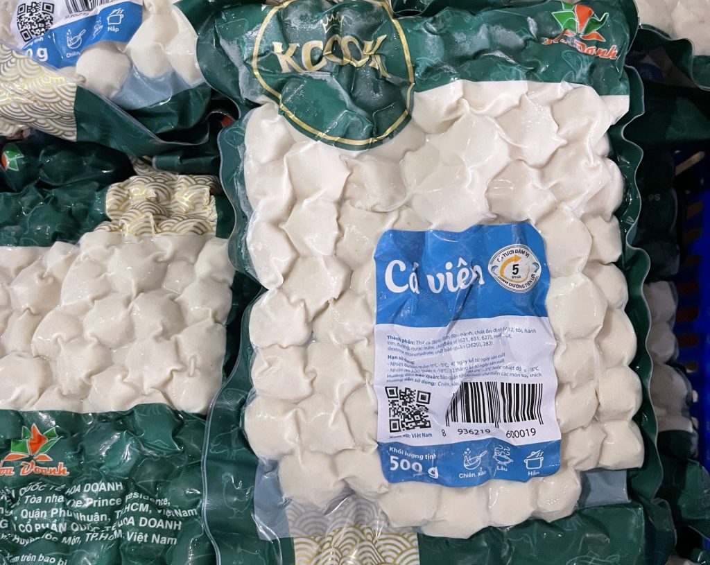 AV.Cá Viên Fcook 160 Viên/Kg