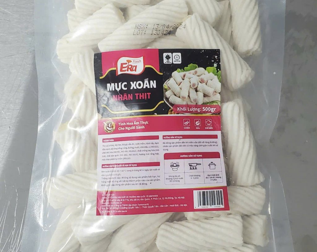 Chả Mực Xoắn Ống Era Foods