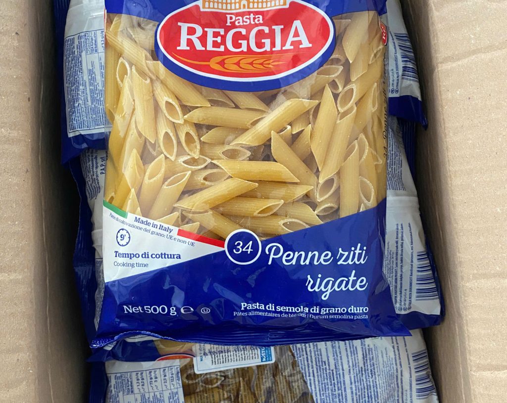 TD. Nui ý ( ống 34) 500g - Pasta Reggia