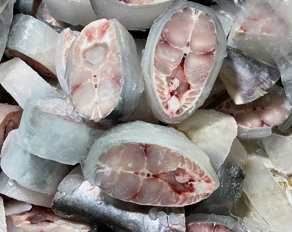 Cá.Cá ba sa cắt khúc