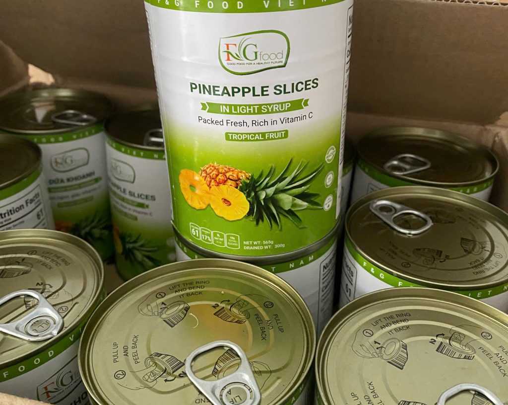 TD. Dứa đóng hộp - 565g