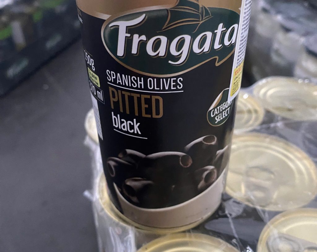 TD. Olive trái đen tách hạt ( 150g/350g) Fragate